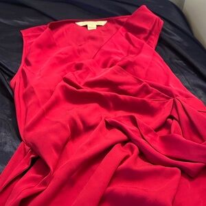 Elegant Pink Sleeveless Dress